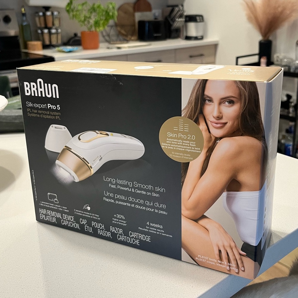 Brand new, unopened Braun Silk Expert Pro 5 (PL5157)